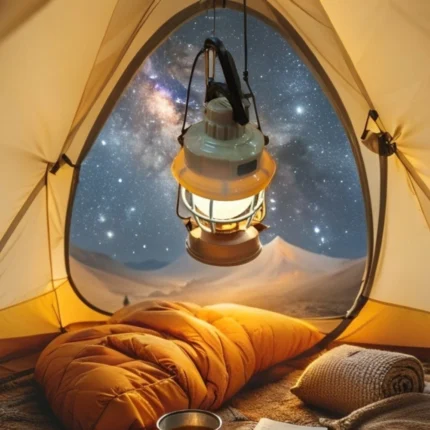 Lampe de Camping LED Vintage