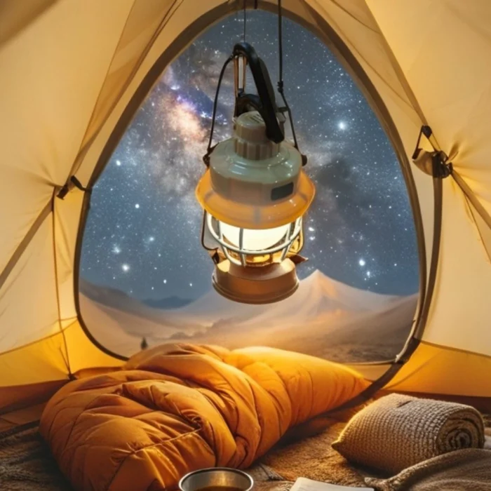 Lampe de Camping LED Vintage