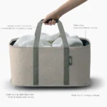 Panier à Linge Pliable 35L