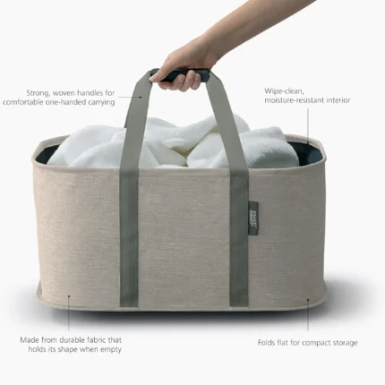 Panier à Linge Pliable 35L