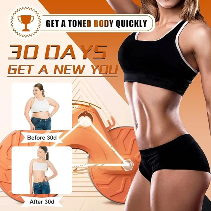 Rouleau Abdominal Back Trainer 2en1