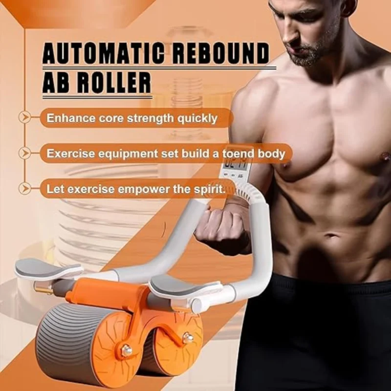 Rouleau Abdominal Back Trainer 2en1