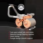 Rouleau Abdominal Back Trainer 2en1