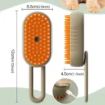 Brosse de Massage Électrique 3en1 pour Chat