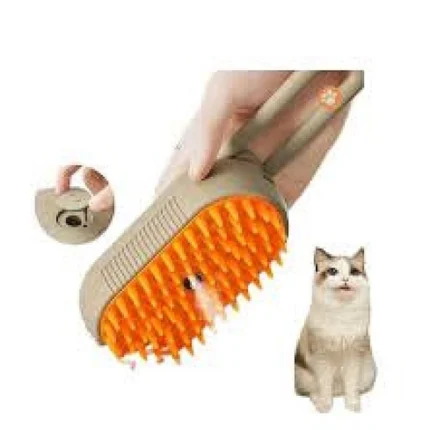 Brosse de Massage Électrique 3en1 pour Chat
