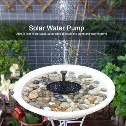 Fontaine Solaire Extérieure Flottante