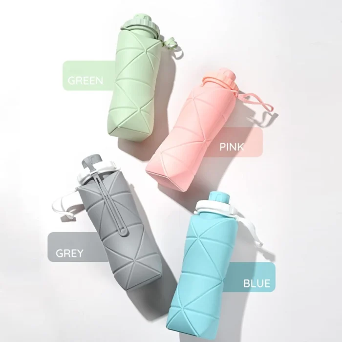 Gourde Pliable en Silicone Alimentaire