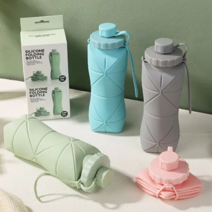 Gourde Pliable en Silicone Alimentaire