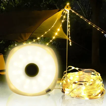 Guirlande LED Camping 2en1