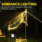 Guirlande LED Camping 2en1