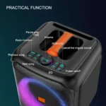 Haut Parleur Bluetooth avec Micro ZQS 8180
