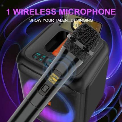 Haut Parleur Bluetooth avec Micro ZQS 8180