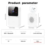 Sonnette Intelligente avec Caméra HD