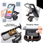 Support Téléphone Moto Étanche