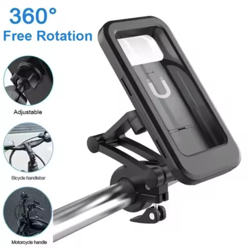 Support Téléphone Moto Étanche