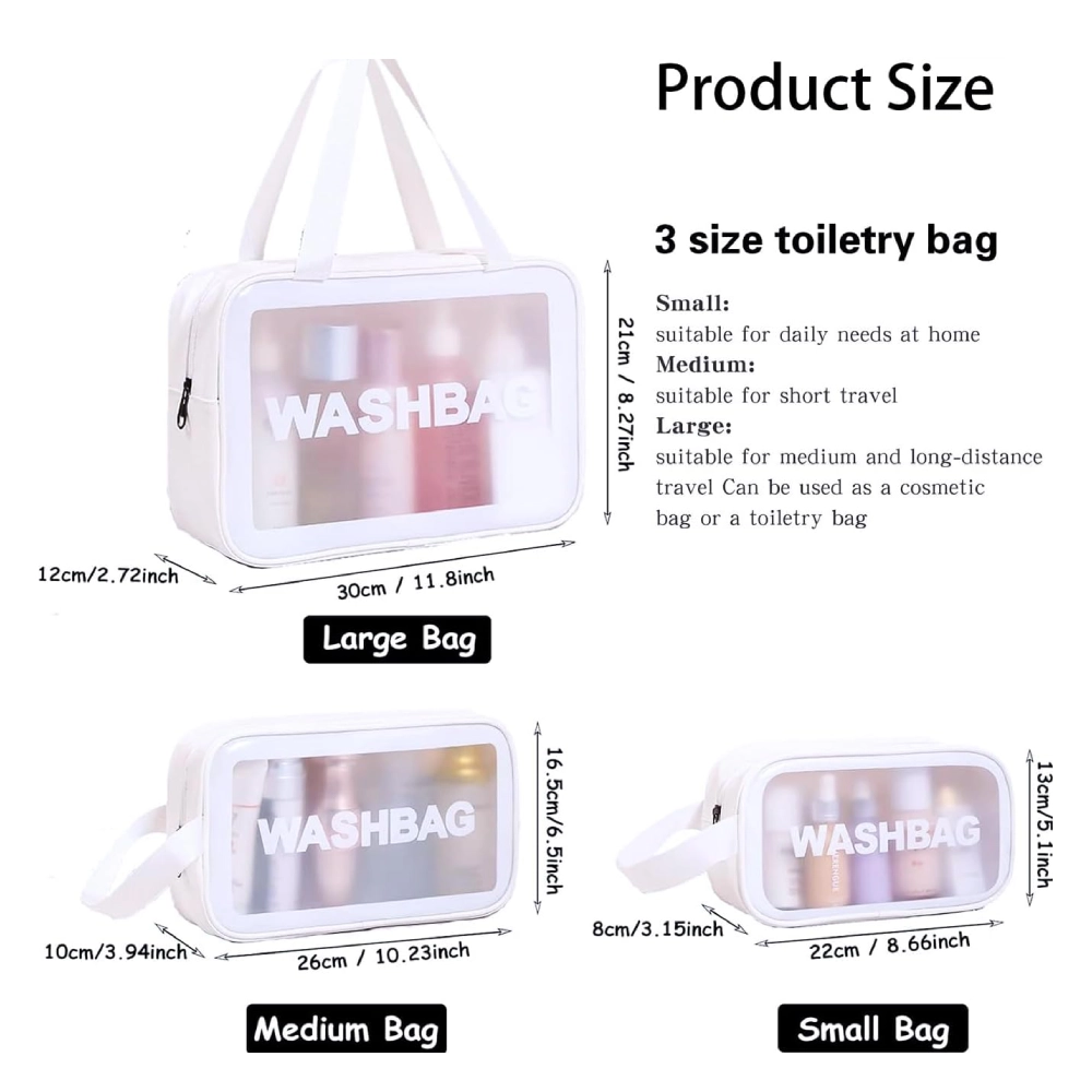 Pack de 3 Trousses de Maquillage