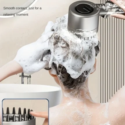 Pommeau de Douche Turbo avec 3 Modes et Filtre Massage