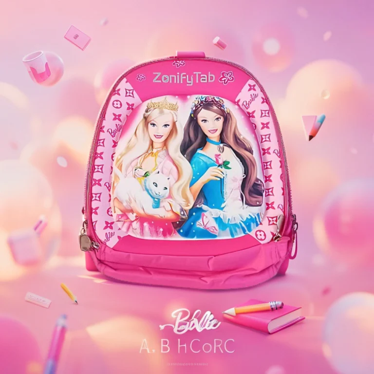 Sac a dos Barbie princesse 4