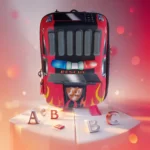 Sac à dos Enfant voiture 3D