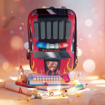 Sac à dos Enfant voiture 3D