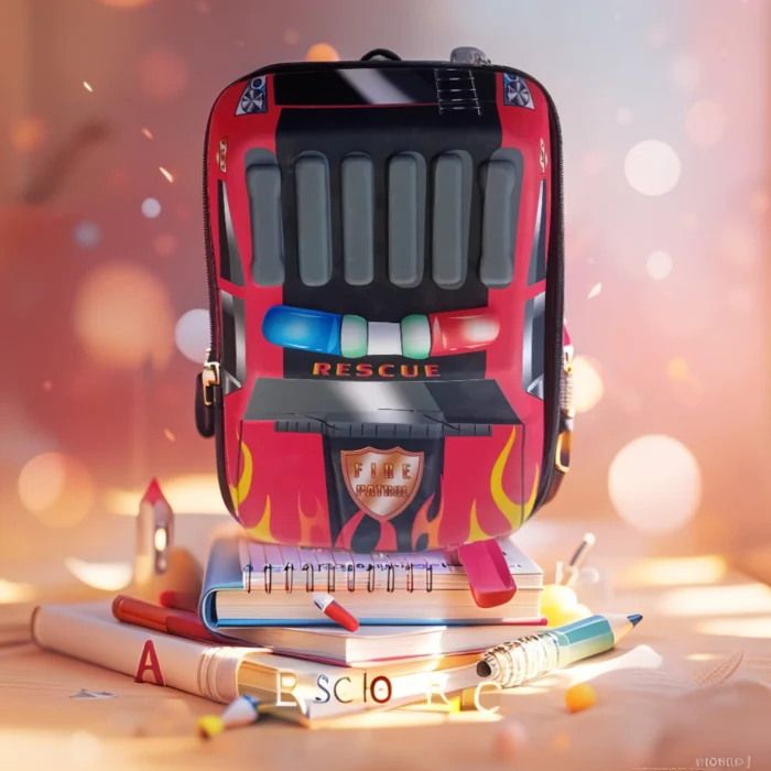 Sac à dos Enfant voiture 3D