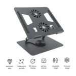 Support Ordinateur Portable Rotatif à 360°