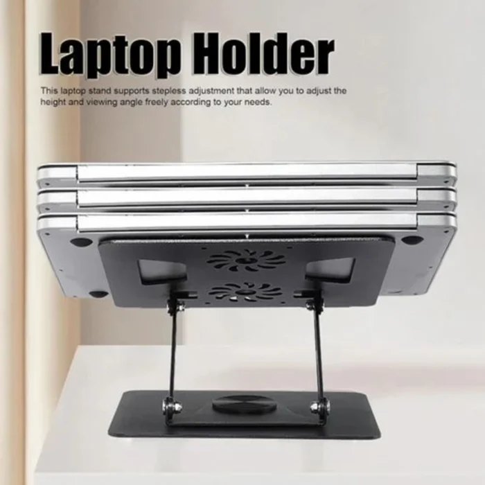 Support Ordinateur Portable Rotatif à 360°