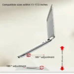 Support Ordinateur Portable Rotatif à 360°