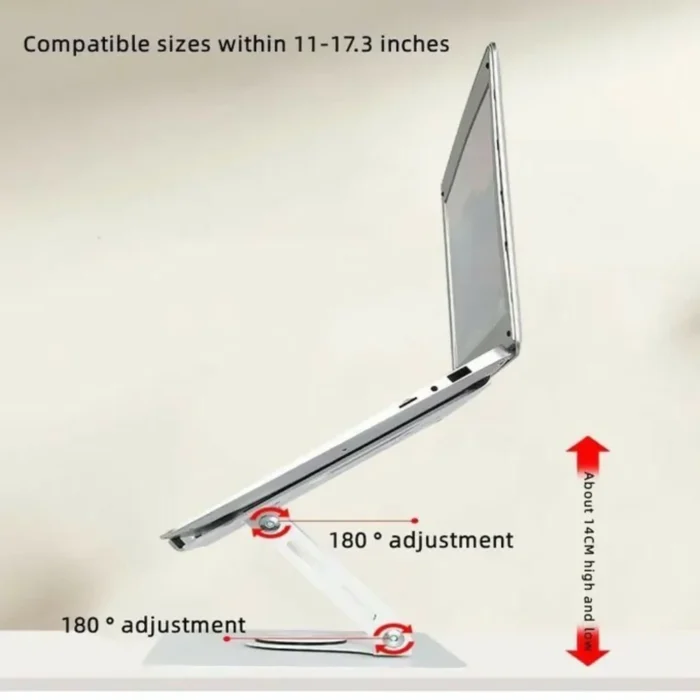 Support Ordinateur Portable Rotatif à 360°