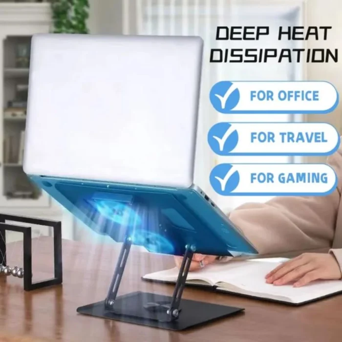 Support Ordinateur Portable Rotatif à 360°