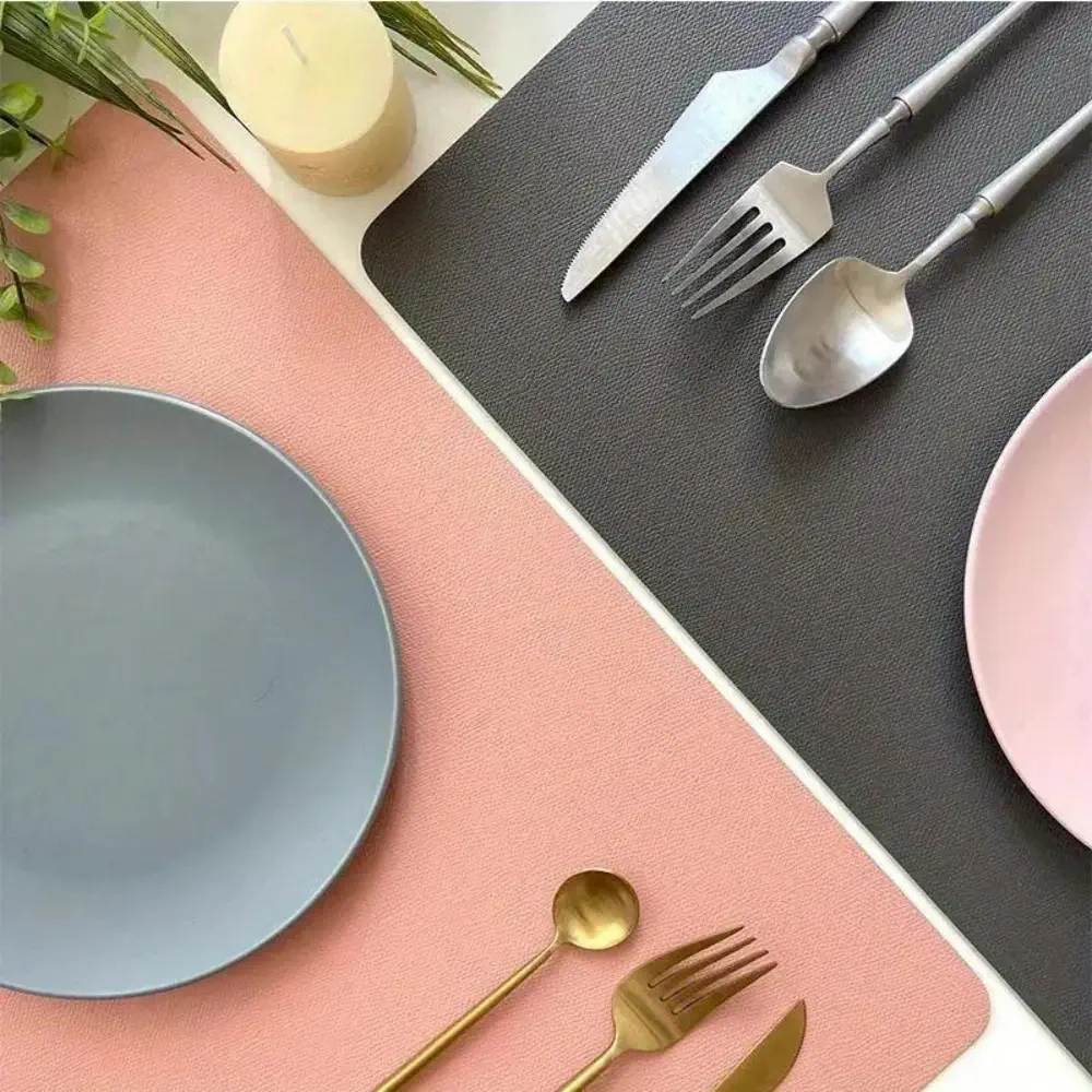 Set de Table en Cuir PU 