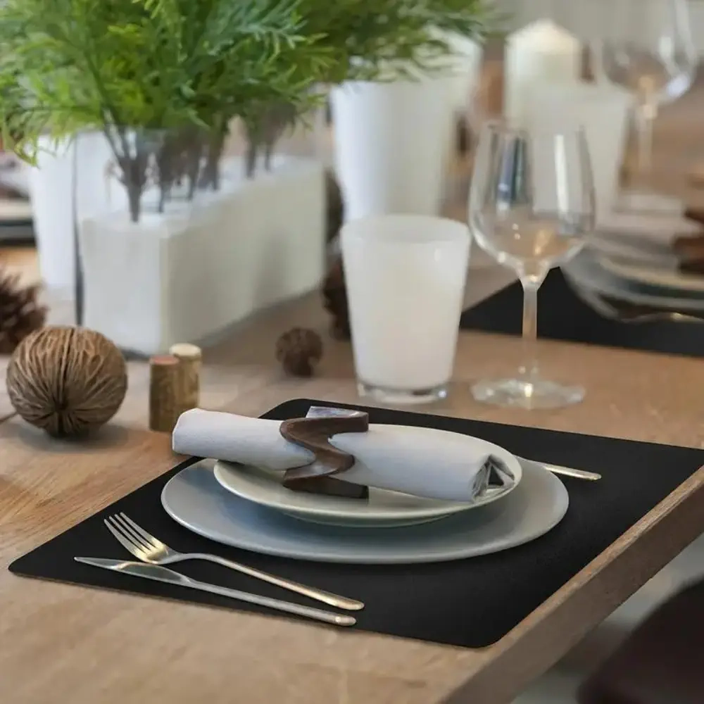 Set de Table en Cuir PU 