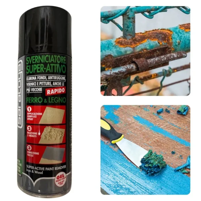 Décapant Peinture en Aérosol Super-Actif