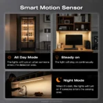 Lampe LED Rechargeable avec Détecteur de Mouvement