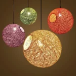 Lustre en Rotin Naturel