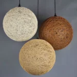 Lustre en Rotin Naturel