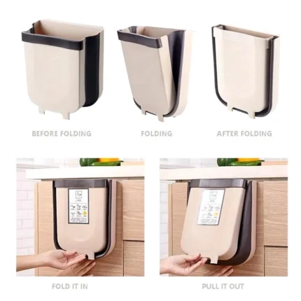 Poubelle Pliable 8L