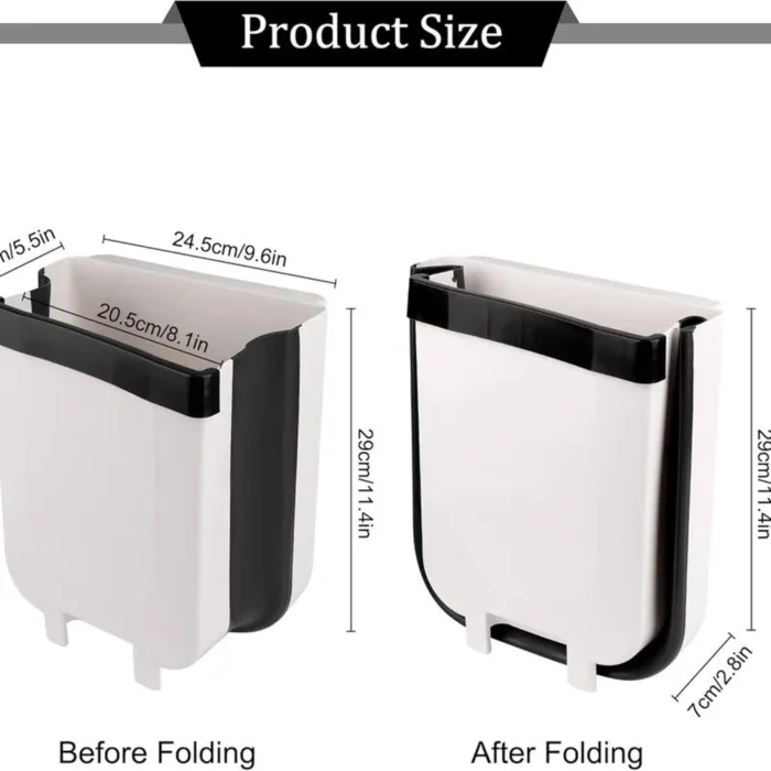 Poubelle Pliable 8L