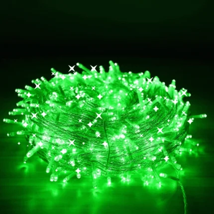 Guirlande Lumineuse Décorative 100 LED Vert 10M