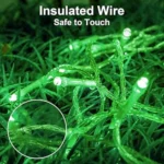 Guirlande Lumineuse Décorative 100 LED Vert 10M