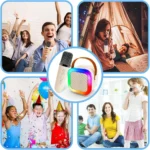 Haut-parleur Bluetooth sans fil Karaoke K12