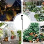 Lampe Solaire de Terrasse Étanche