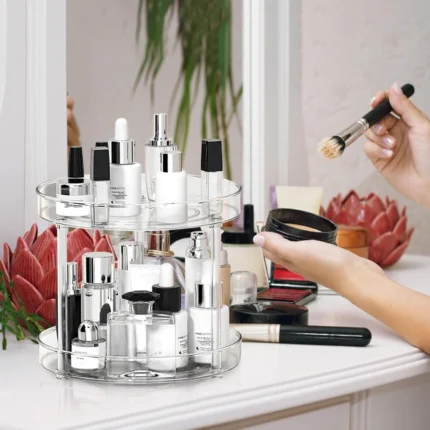 Organiseur à Maquillage à 2 Niveaux