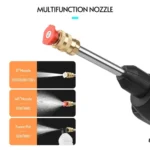 Pistolet de Lavage de Voiture Sans Fil 48V