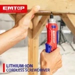 Visseuse Électrique Rechargeable 8V EMTOP