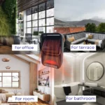 Chauffage Portable Intelligent à Flamme 3D