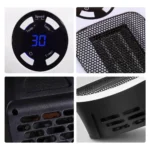 Mini Chauffage Mural 500W avec Télécommande